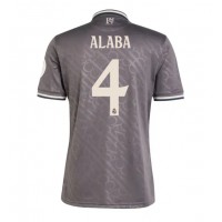 Fotbalové Dres Real Madrid David Alaba #4 Alternativní 2024-25 Krátký Rukáv